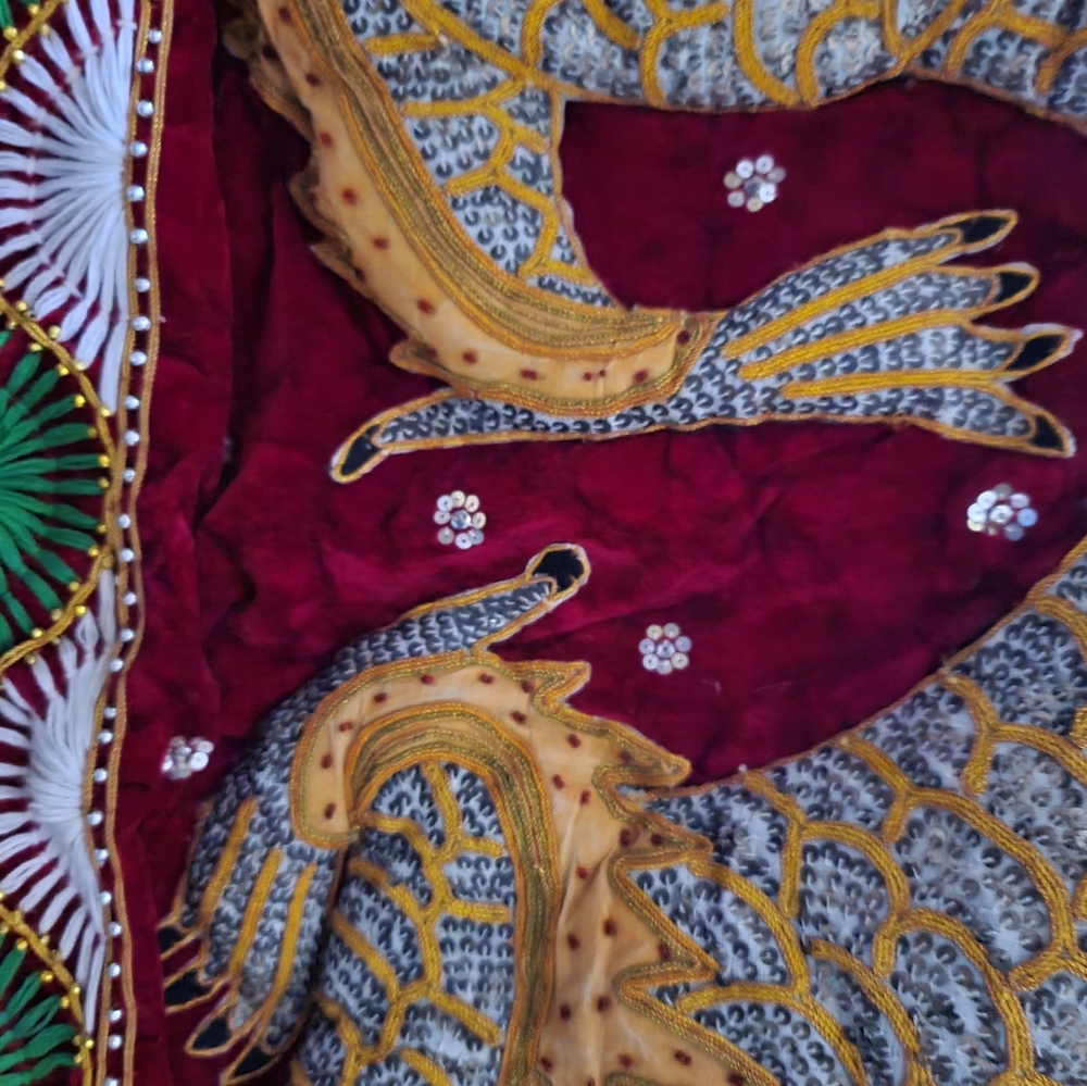 Dragon Embroidery Wall Decorative